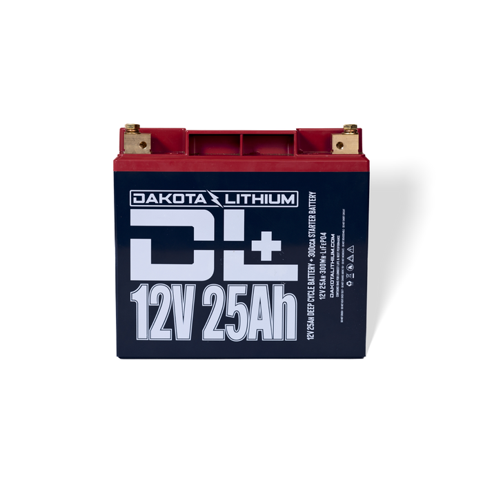 DL+ 12V 25Ah Dual Purpose 300CCA LiFePO4 Battery