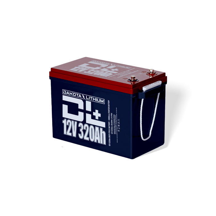 DL+ 12V 320Ah Dual Purpose Heated LiFePO4 Battery