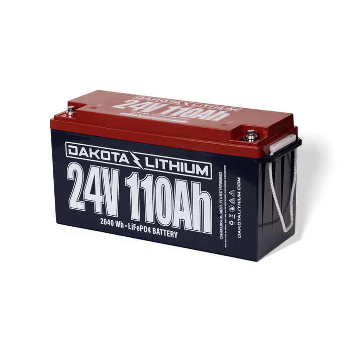 24V 110Ah Deep Cycle LiFePO4 Battery