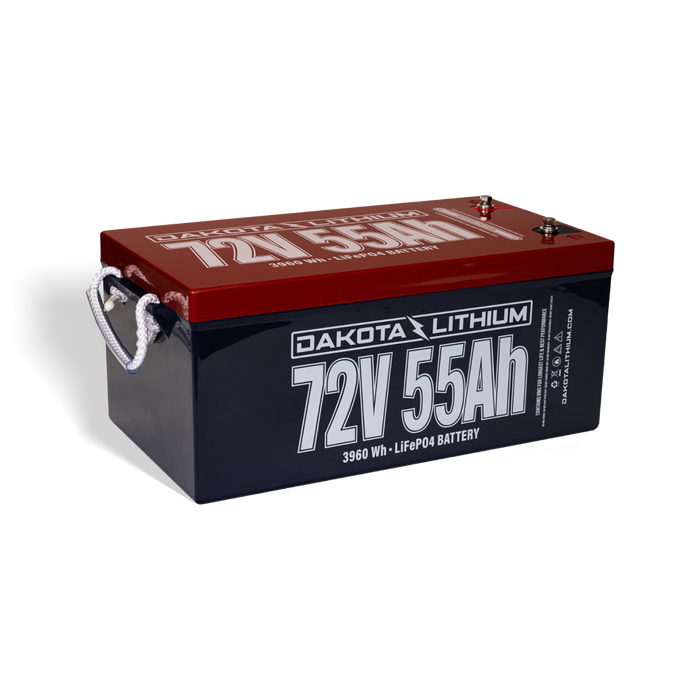 72V 55Ah Deep Cycle LiFePO4 Battery