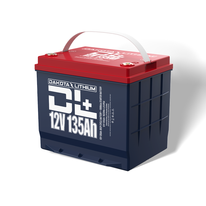 DL+ 12V 135Ah Dual Purpose 1000CCA LiFePO4 Battery
